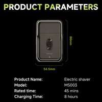 ENCHEN MS003 Compact Foil Shaver With POP-UP Precision Trimmer Type-C Charging With Indicator 7000RPM Strong Motor 4
