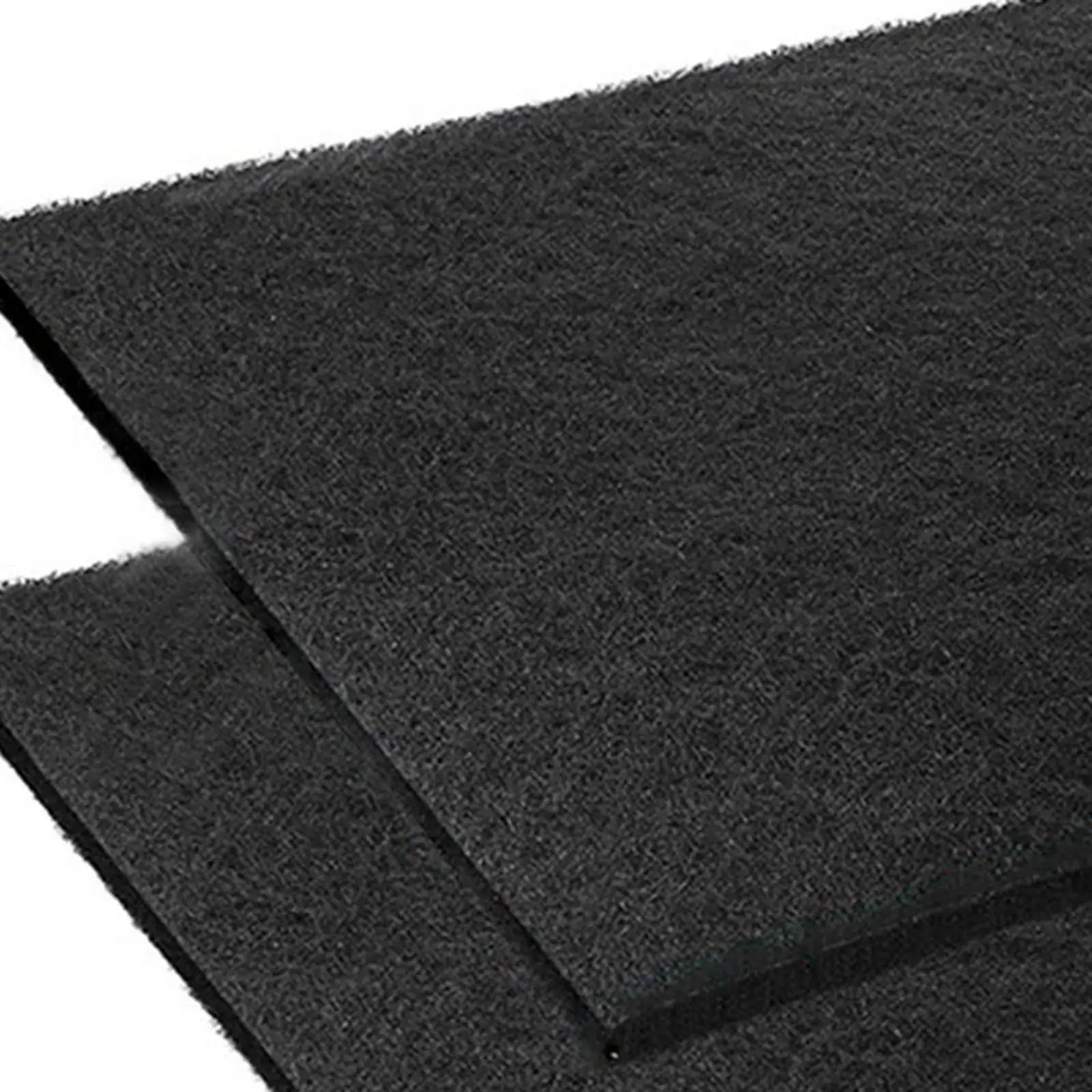 2 Tappetini Antispruzzo Olio 56cm - Assorbenti Per Garage Resistente Al Calore, Nero Per Manutenzione Auto - Foto 2