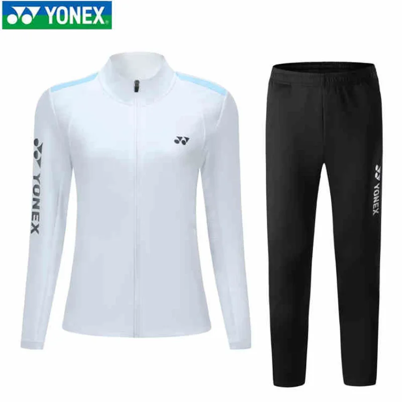 YONEX Breathable Quick Drying Badminton Shorts Sport Coat Top Trench Coat Trousers Running Wear Academy Jacket