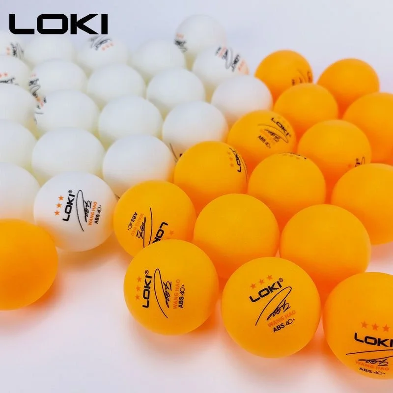 Table Tennis Balls LOKI Training Ball New Materials 40+ Durable Match Professional