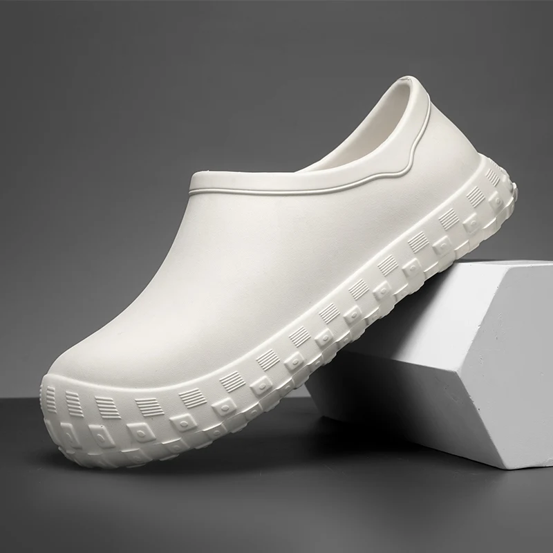 Chef Shoes Slippers For Men Women 2025 EVA Non-slip Waterproof Oil-proof Size 36-45 slippers sandals