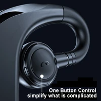 Wireless M99 Bluetooth-compatible Headset Noise Cancelling Hanging Ear Type Business Wireless Sport Music Earphone For Huawei - Image 6