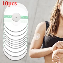 

50pcs Transparent Waterproof Adhesive Patches Fixic Freestyle Libre Sensor Covers Patch Clear Overpatch Tape Round Oval Skin Ton