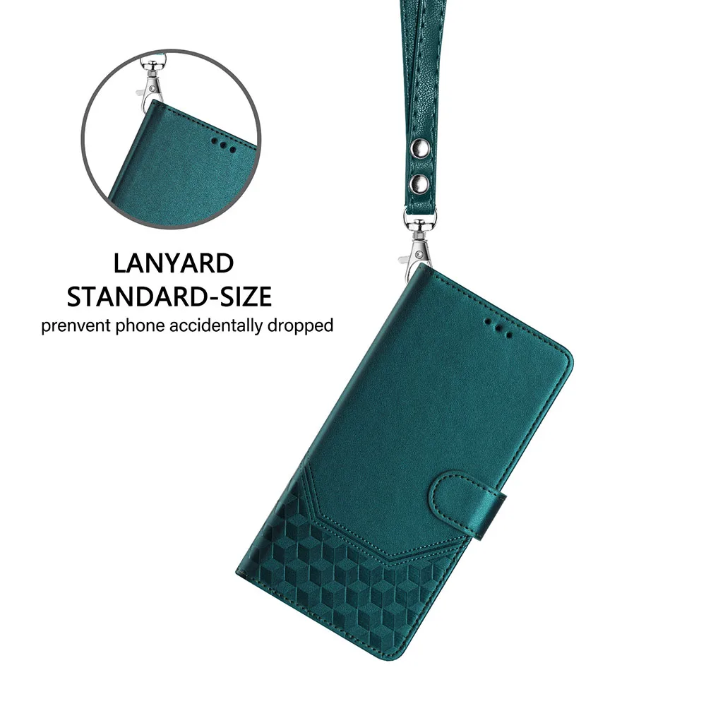 Premium RFID Blocking Flip Wallet Phone Case with Card Holder