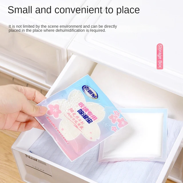Biztonságos, Párhuzamos Háztartás A Szekrény Szárító Ügynöke Kis Háztartási Penészgátló Termékek Nedvességtáska Új - Image 4