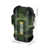 Waterproof USB Charging Electric Lighter Dual Arc Lighter Flameless Plasma Lighter Outdoor Hiking Camping Smoking Accessories 6