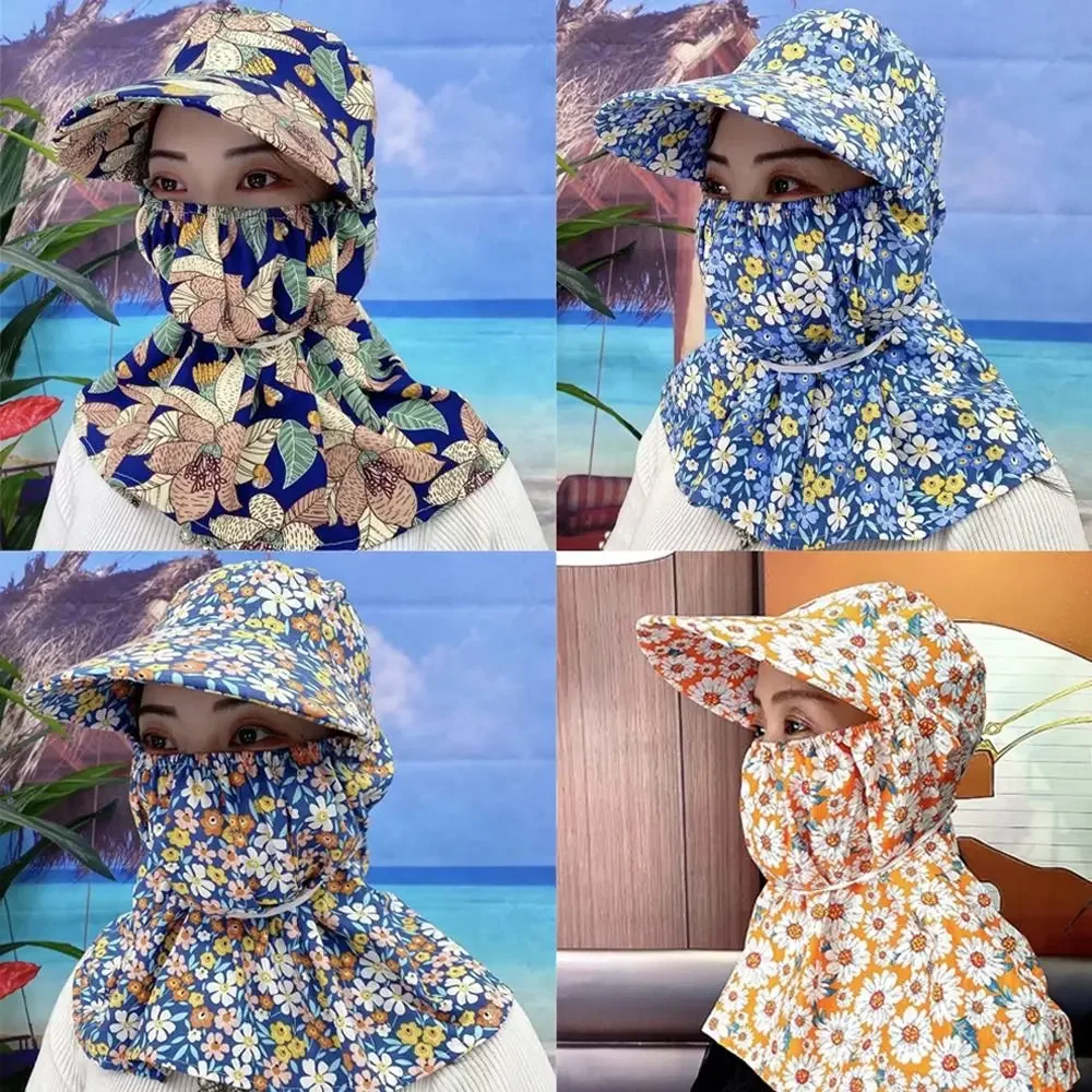 

Summer UV Protection Outdoor Face And Neck Leisure Hat Sun Hat Women Hats Ear Flap
