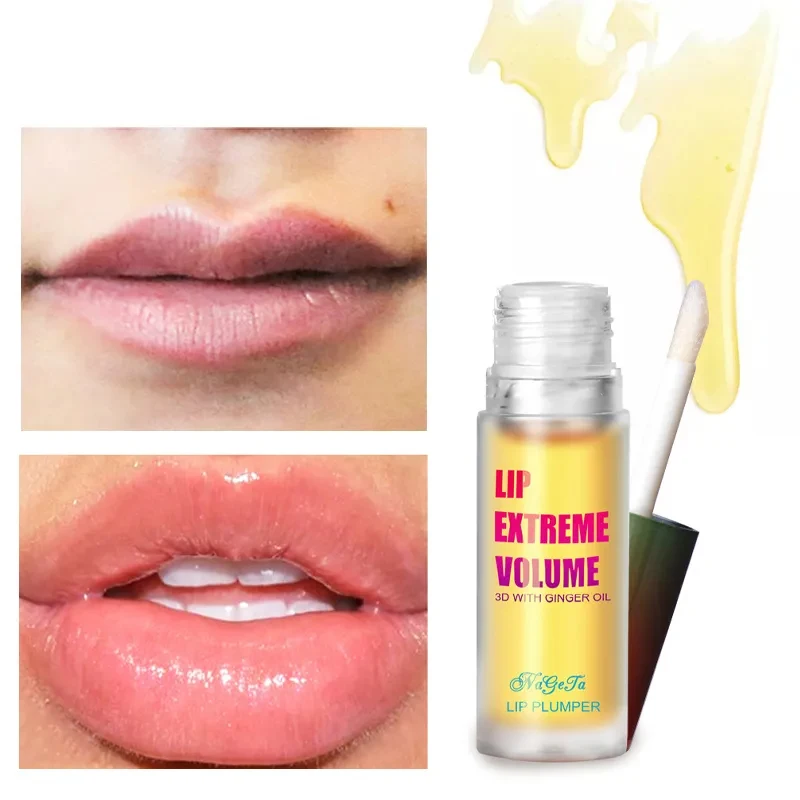 Long Lasting Lip Plumper Oil Serum Instant Volumising Essence Oil Repair Lip Fine Lines Increases Elasticity Sexy Lip Balm New 4
