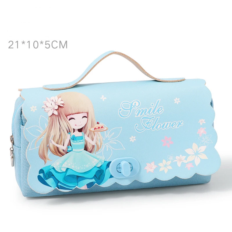 Pencil Case Game Pencils Bags Kawaii Lapicera Estuche Escolar 3  Compartimientos Portable Pencilcases For Boys Trousse Genshin - AliExpress