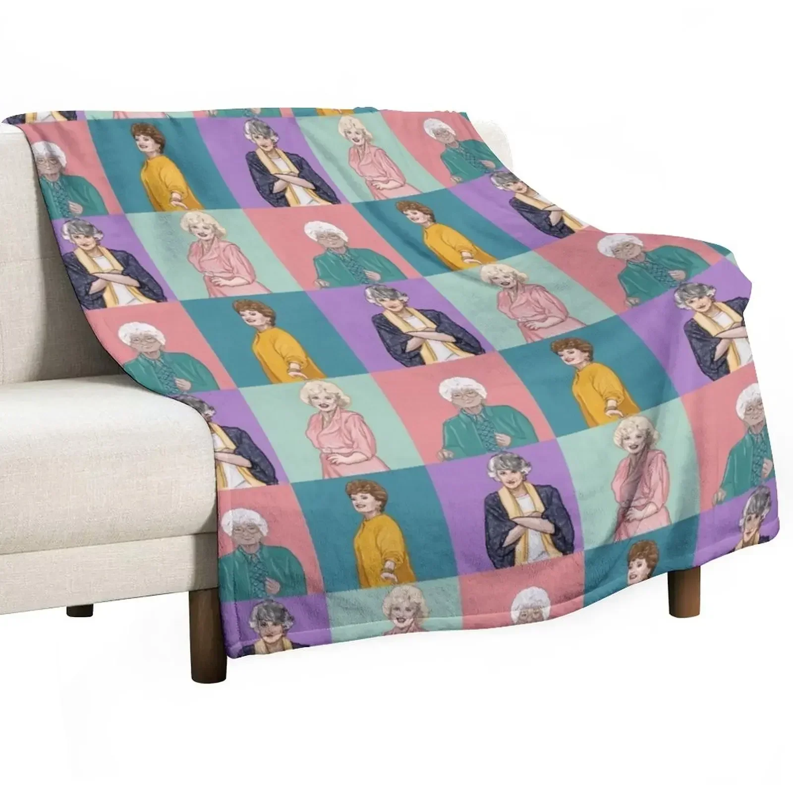 

The Original Golden Girls Throw Blanket warm winter Luxury Brand Blankets