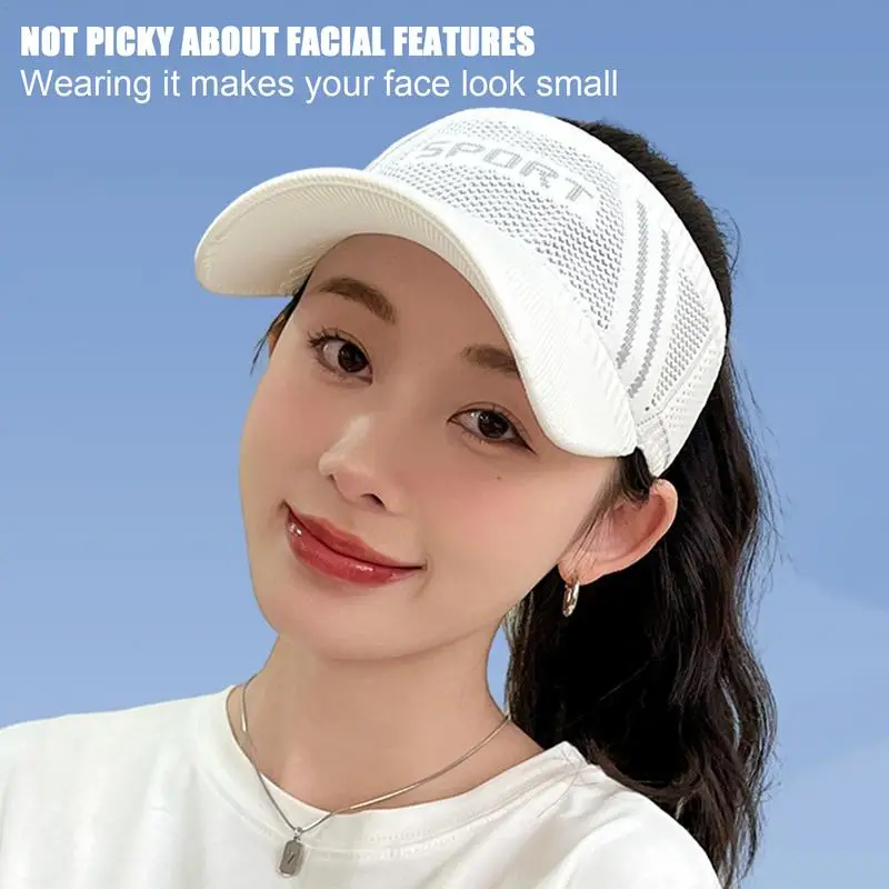 Summer Sun Hats for Women UV Protection Tennis Caps Yoga Baseball Hats
