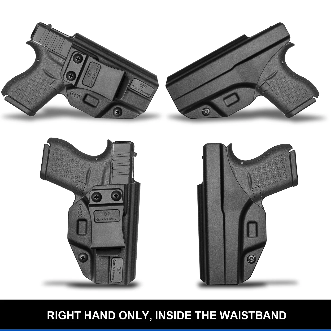 Glock 19 エアガン ブラック マガジン3個、ホルスター付き BLACKHAWK Serpa CQCホルスター GLOCK 43用 ブラックホーク 実物