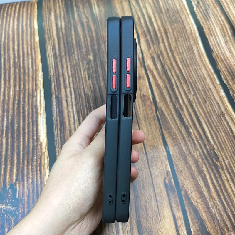 Matte Translucent Silicone Bumper Hard Plastic Case Cover