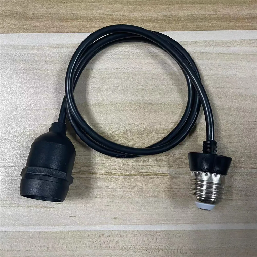 Extension de douille de lampe Led E27 étanche IP65, support de