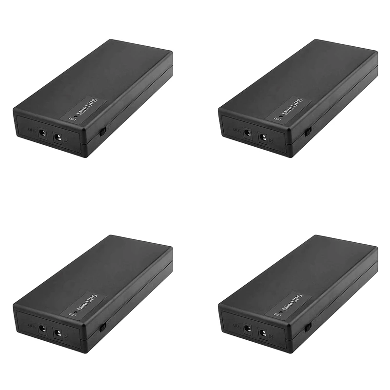 

4X 5V 2A Uninterruptible Power Supply Mini UPS 12000Mah Battery Backup For CCTV&Wifi Router Emergency Supply