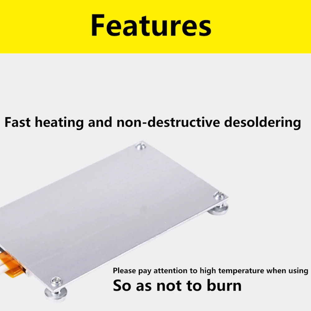 H 300W/600W Degree Hot Plate BGA Station PTC Split Plate Soldering Station LED Remover Soldering Remover Chip Demolition Welding soldering station soldering tool