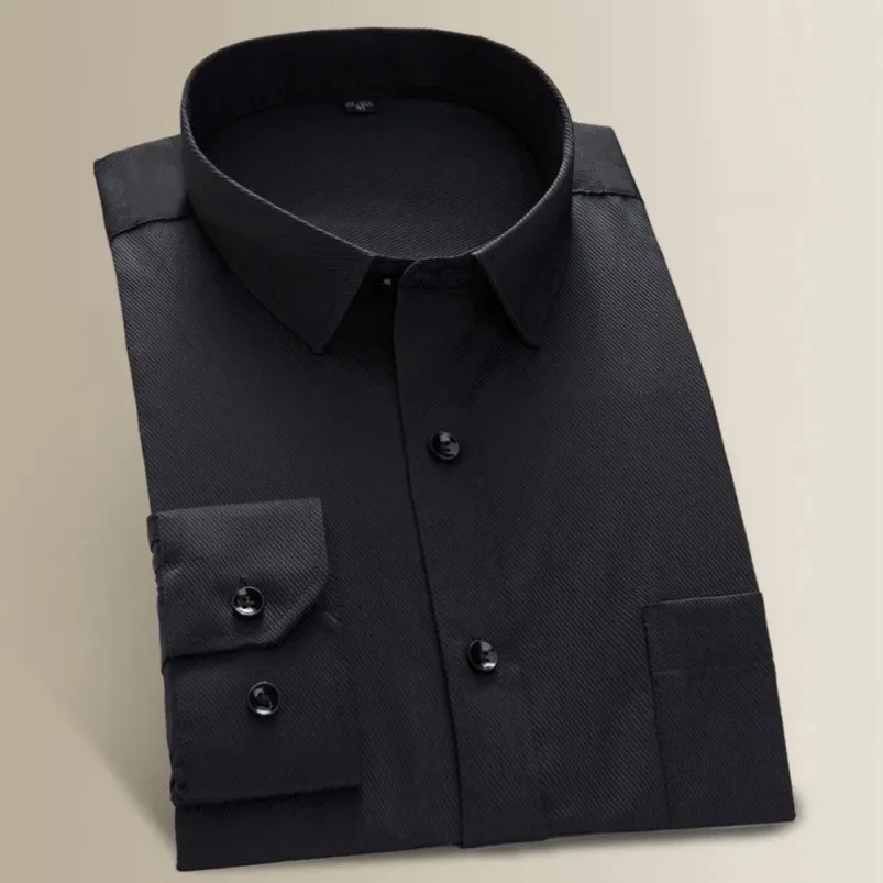 Plus Large Size 9XL 8XL 7XL Men's Long Sleeve Shirt Casual Dress Solid Color Routine Fit Design Business Male Social Shirts dress shirts,men casual shirts