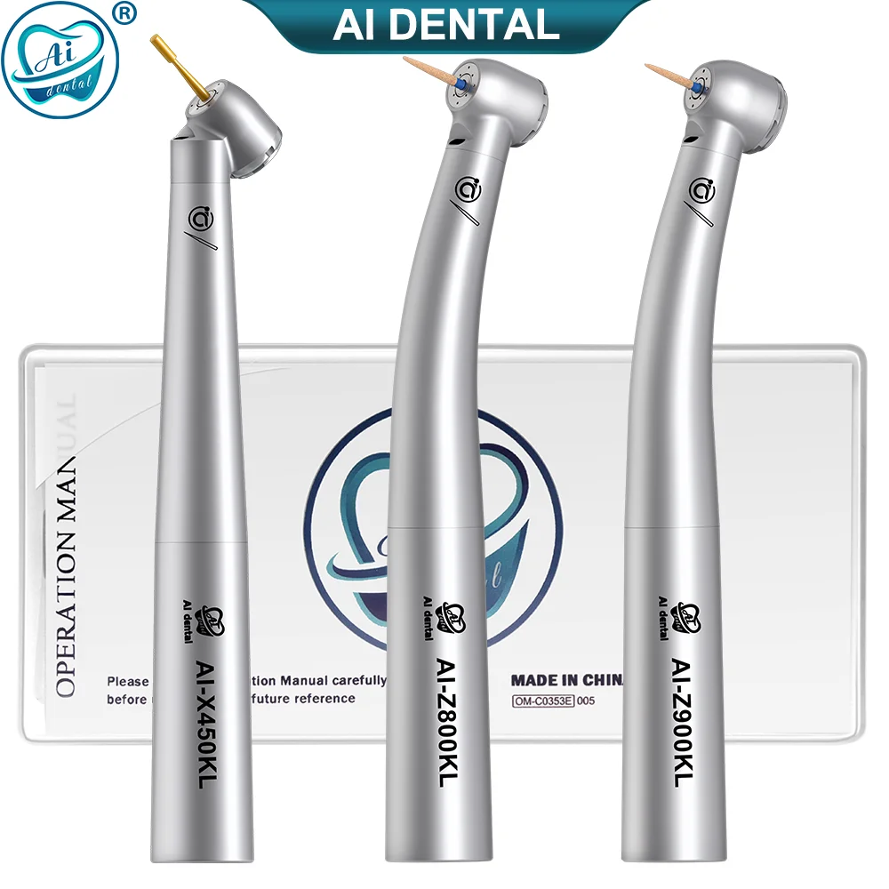 Dental high speed handstück KV typ schnell anschluss koppler air turbine hand stück standard kopf mini kopf mit fiber optic