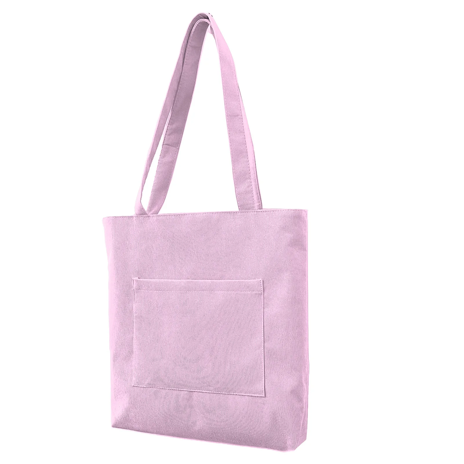 

SCOFY FASHION Fashion Large Capacity Corduroy Shopping Tote Bags for Women Minimalist Vintage Casual Summer Shoulder Bags