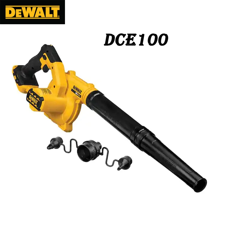 Dewalt Dce100 Cordless Jobsite Blower 20v Max 135 Mph 100 Cfm Compact