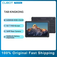 Cubot TAB KINGKONG Rugged Tablet 10.1" Android 13 16GB(8GB+8GB Extended)+256GB MT8788 10600mAh Battery IP68 Waterproof PC Pad 1