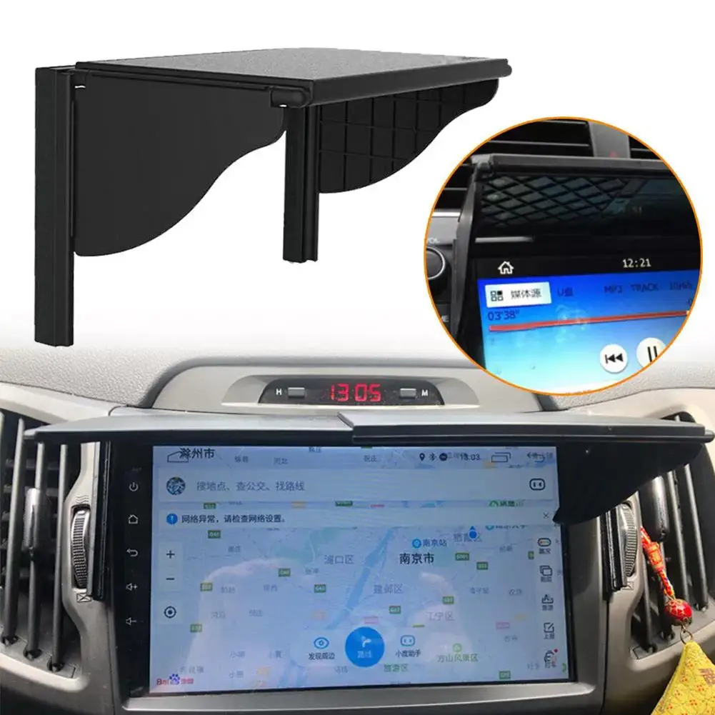 Car Multipurpose 5.510 Inch Car GPS Navigation Universal GPS Cover Sunshade Navigator Barrier Sunshade Light I0Q7