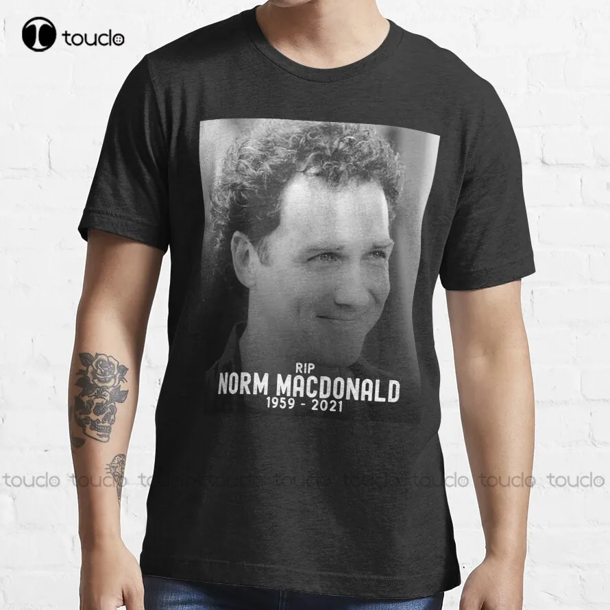 

Norm Macdonald Essential T-Shirt Tshirt For Women Custom Aldult Teen Unisex Digital Printing Tee Shirt Fashion Funny New Classic