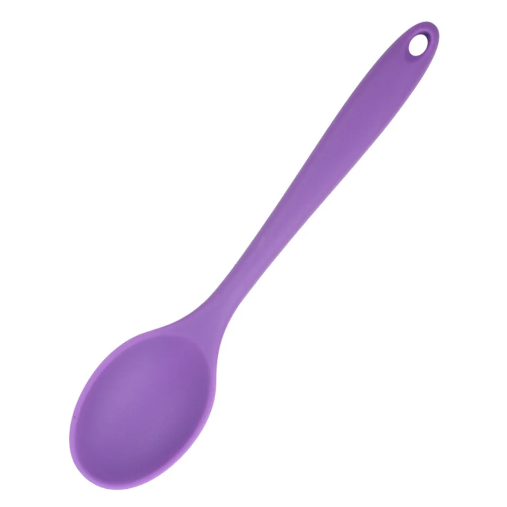 Silicone spoon Spoon food grade high-temperature resistance soft silicone