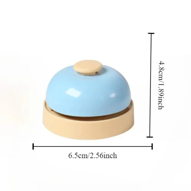 1PC Dog Training Calling Handbell Serving Meal Hand Clap Calling Bell Pet Dinner Trainer Pet Supplies Toys 3