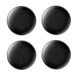 Advanced Next - Gen Tracker Tag for Android Devices - Supports Google Find My Device (4Pack Black)