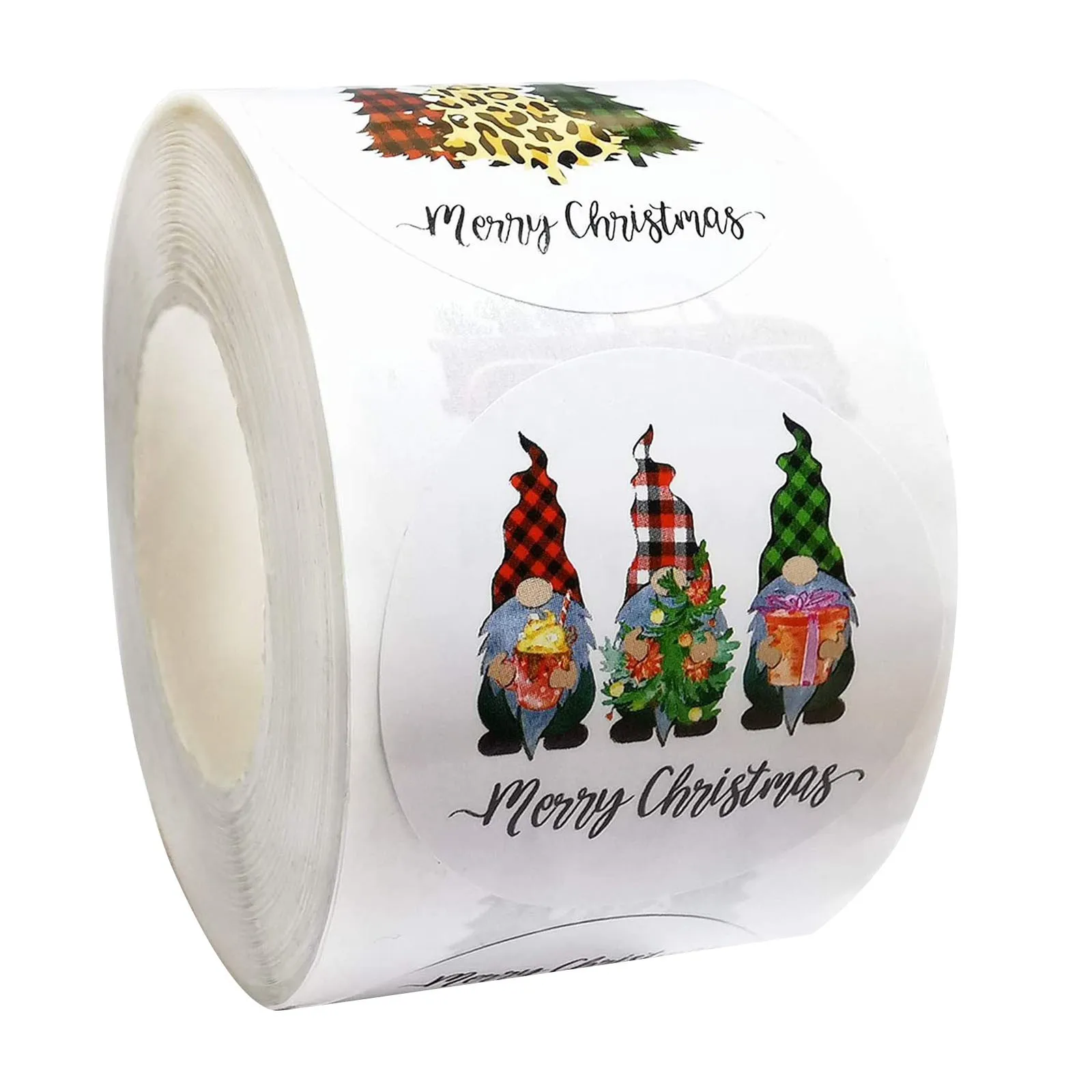 Round 500 Roll With Christmas Natural Baked Labels Inch Stickers / 1/1.5  Roll Per Wall Sticker Cool Sticker Packs for Adults - AliExpress