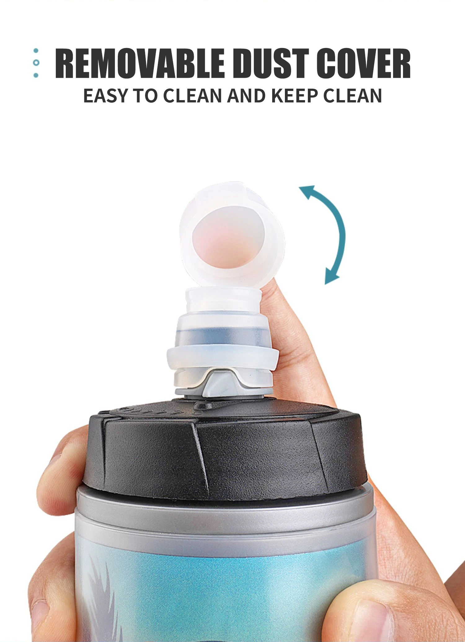 ESLNF Bicycle Water Bottle Ice Protection Sports Water Bottle Large Capacity Fitness Water Cup Outdoor Cycling Water Cup Accesso