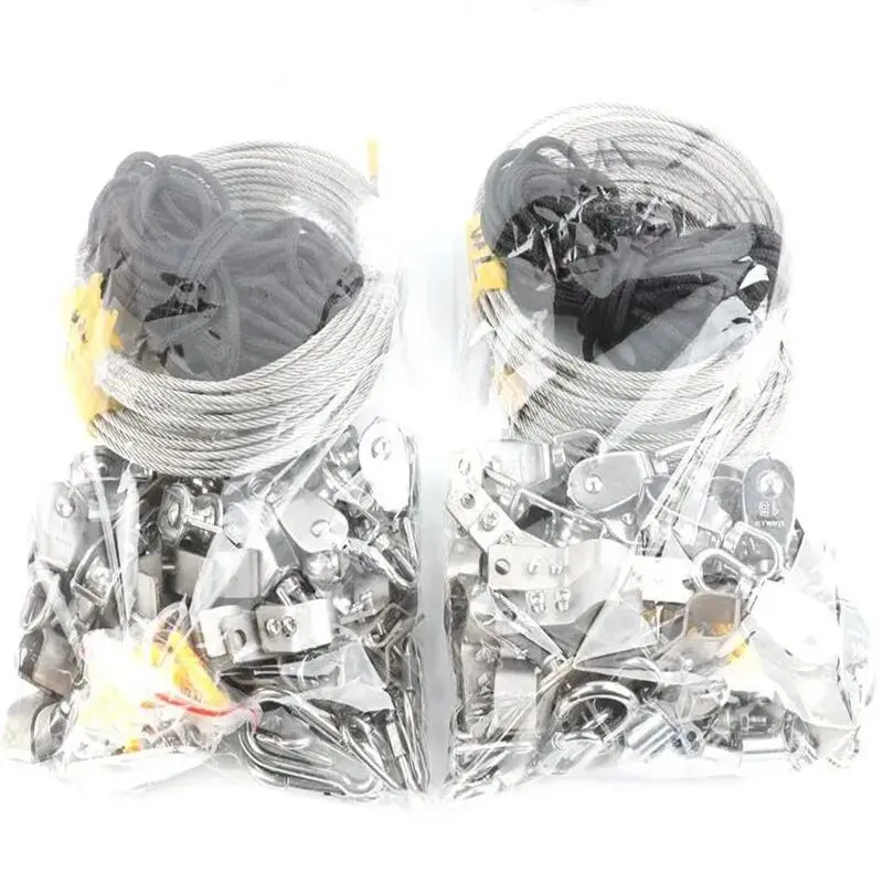 Description Picture 4 of itemHDPE Includes Accessories Wave Sunshade Net Outdoor Shade Mesh Decorations Garden Buildings Pergola Full Folding Awnings