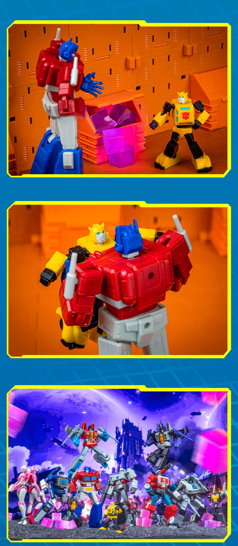 トランスフォーマー auldey aae シリーズ　第2弾 6点セット　重複なし Auldey Transformers AAE Version Chapter 2 Set of 6 - Bombusbee