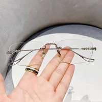 Lunettes de lecture rétro anti-lumière bleue, anti-fatigue, légères, pour l'hypermétropie, anti-radiation, unisexes, pour la presbytie 4