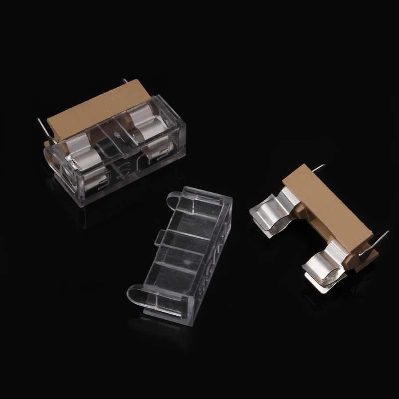 

10 Pcs Glass Holder with Transparent Cover Blocks 5X20mm Drop Shipping