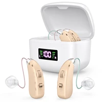 Rechargeable BTE Digital Hearing Aids Personal Sound Amplifier for Seniors Adults Hearing Assist Device with Charging Base - Image 6