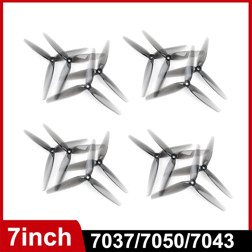 12 paires d'hélices 7x5.5x3 pour drone FPV - Lot de 12 paires