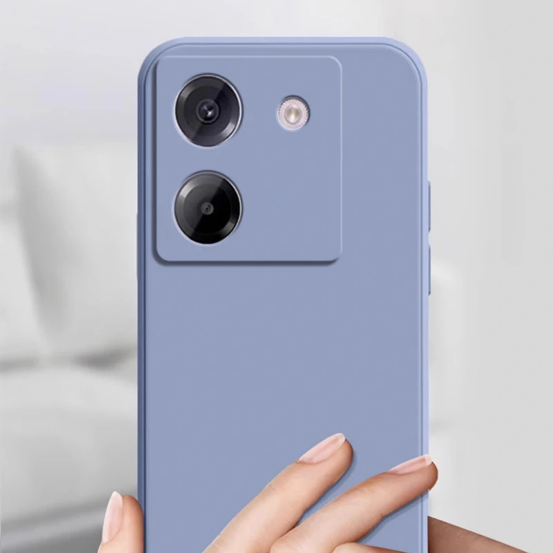 Silicone Matte Shockproof Phone Case with Strap and Bumper Protection