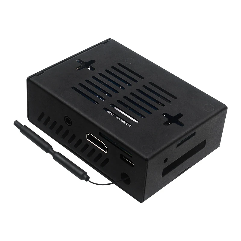 New / Old Orange Pi 3B Case Metal Shell with Fan Optional Antenna Aluminum Heati
