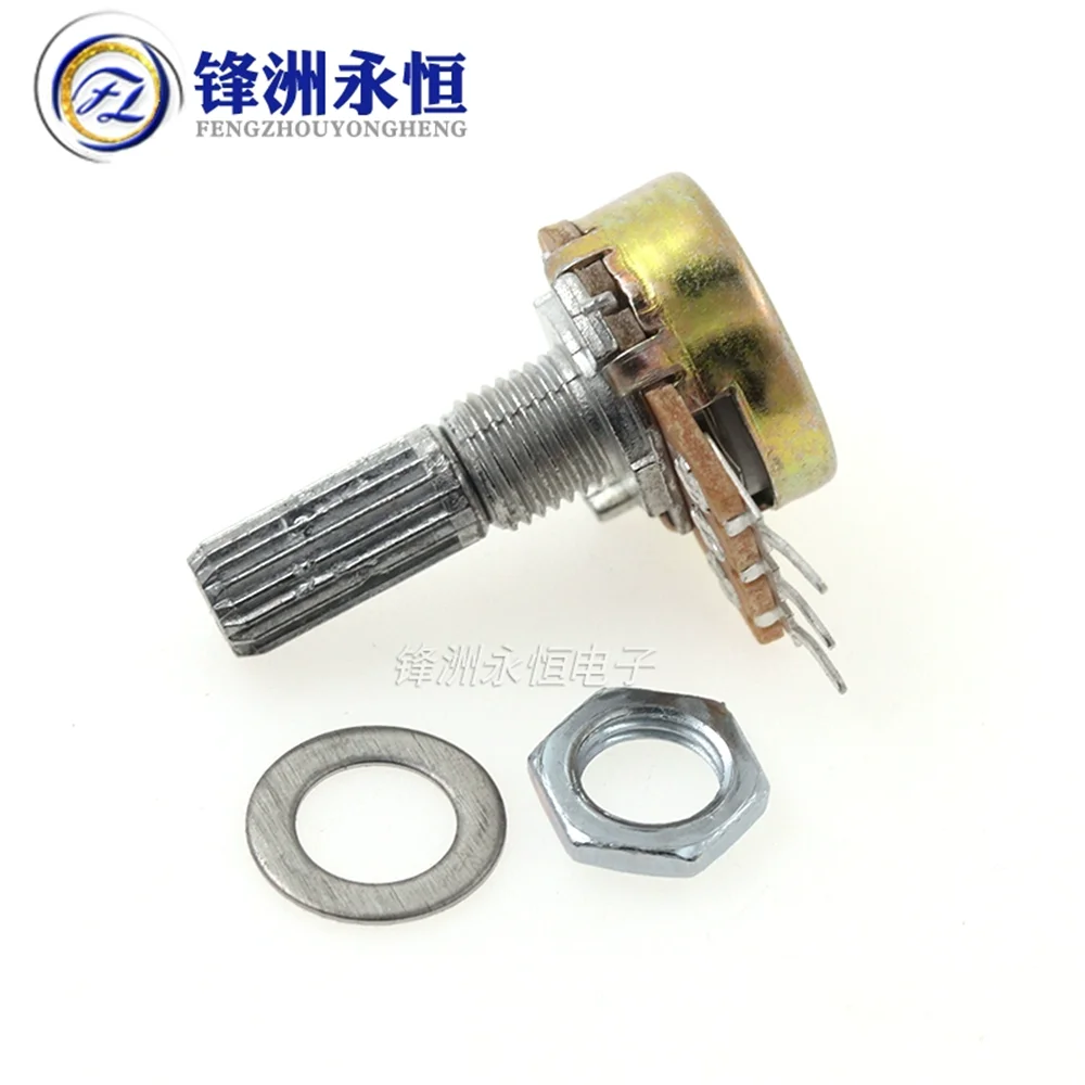 5PCS WH148 B 1K 2K 5K 10K 20K 50K 100K 250K 500K 1M Single Potentiometer L20MM