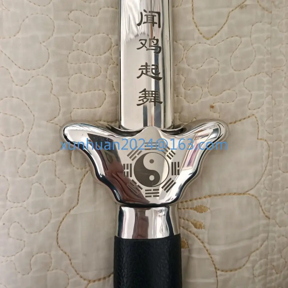 Stainless Steel Tai Chi Sword Stretching Sword Morning Exercise Fitness Men's and Women's Weighted Alloy Martial Arts 4