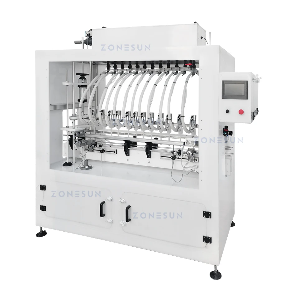 ZONESUN ZS-CRC Автоматическая машина для розлива агрессивных жидкостей Очиститель Дезинфицирующее средство Кислота Щелочное дезинфицирующее средство Отбеливатель Наполнитель для бутылок 