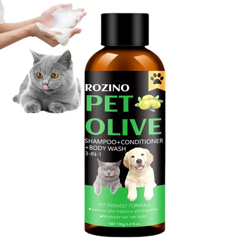

3 In 1 Dog Wash Puppy Shampoo Deodorizing Shampoo For Dogs Cats Shampoo Cleaning Dog Shampoo Moisturizing Dog Grooming Supplies