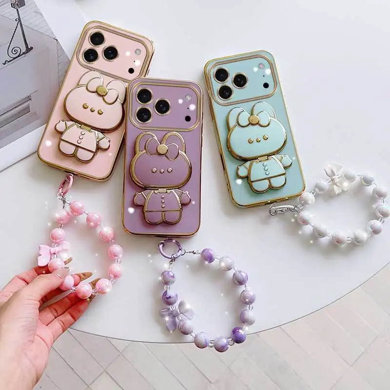 Set 3 Pezzi Custodia Laccetto Supporto Protezione Completa per iPhone 17 Pro Max 16 Pro Max 11 17 17 Air 17 Pro - immagine 2