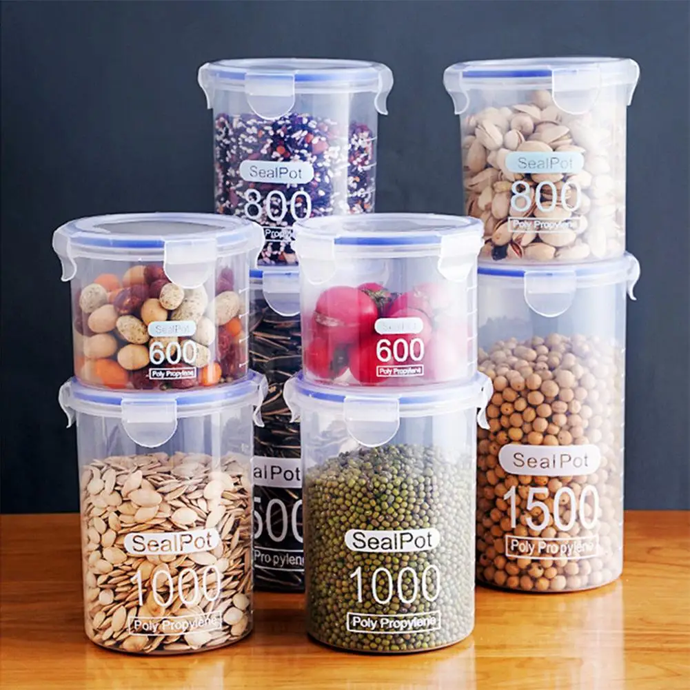 150ML PP Moisture-proof Food Storage Case Organize Kitchen Storage