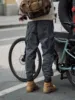 SIMWOOD 2024 Autumn New Loose Tapered Cargo Pants Men 100% Cotton Plus Size High Quality Trousers 2