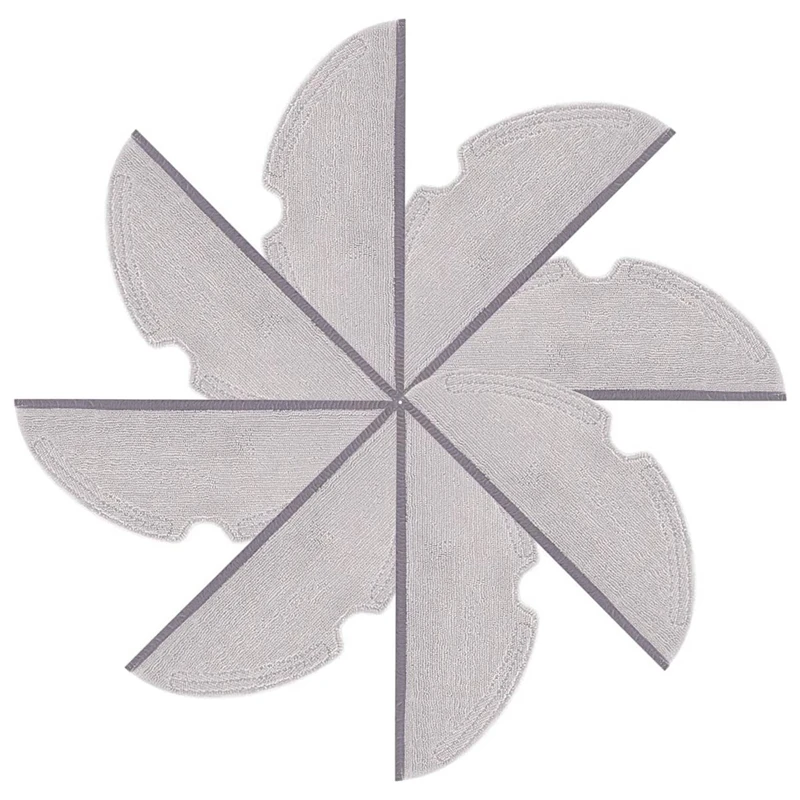 

Replacement Cloths For Xiaomi Roborock S5 S50 S51 S55 S6 S60 S65 S5 Max S6 Max S6 Pure S6maxv Microfiber Mop Cloths 8Pcs