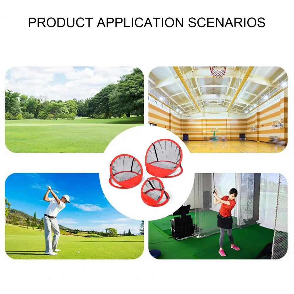 

Heavy Dutygolf Chipping Net Foldable Heavy Duty Golf Chipping Net for Indoor Outdoor Practice Improve Accuracy Targeting for Men