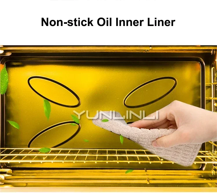 Multifunctional Electric Oven Full-automatic Household Baking Oven 75L Digital Control Baking Device E7002 6
